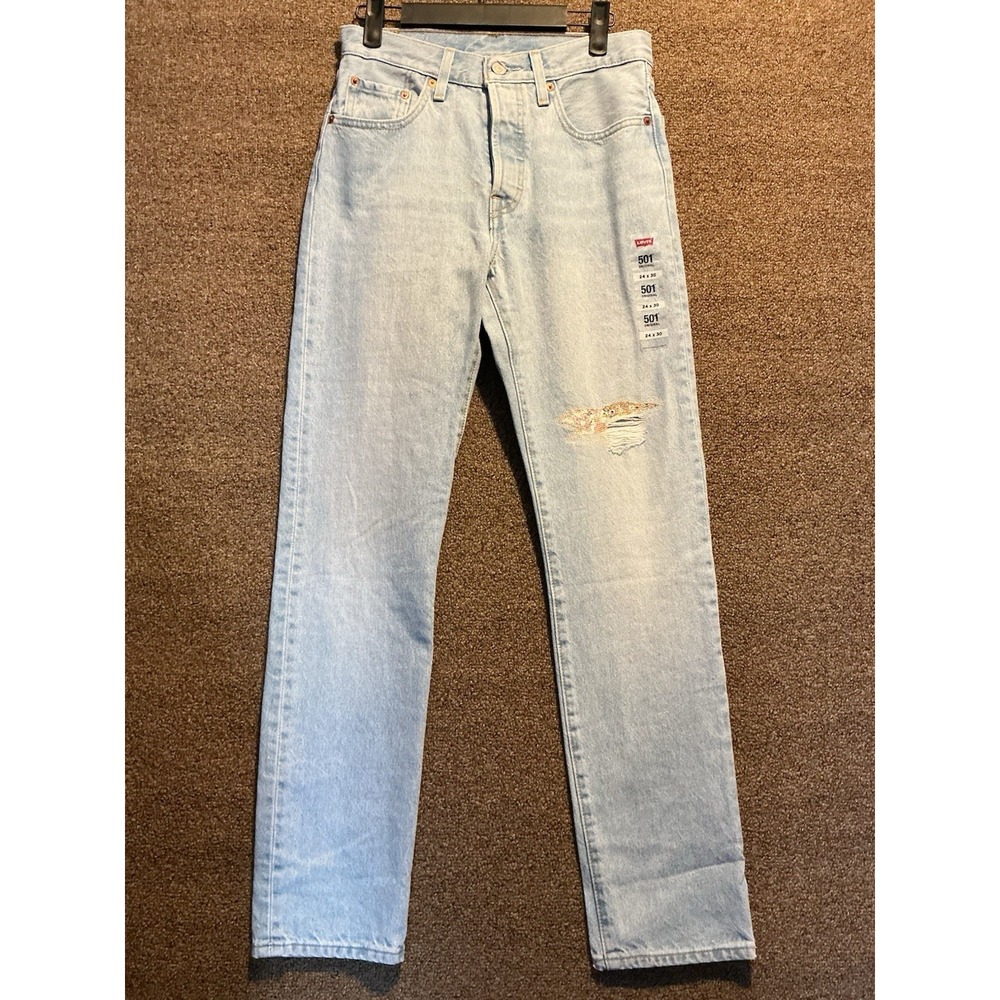 Levi's 501 150 Women's Light Wash NEW 24x30 Original 27x30‎ Measured Button Fly